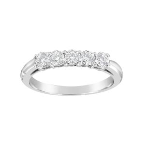 TWO by London 14k Five Diamond Anniversary Band