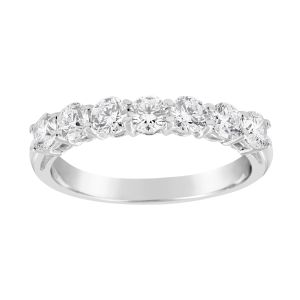 TWO by London 14k Seven Diamond Medium Anniversary Band