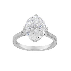 Erika Winters Tilda Platinum 4 Prong Diamond Setting
