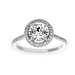 Michael B. Royal Trois Round Engagement Ring