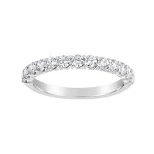 TWO by London 18k Single Row Shared Prong Diamond Anniversary Band