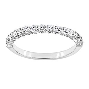 TWO by London Diamond U-Prong Wedding Band