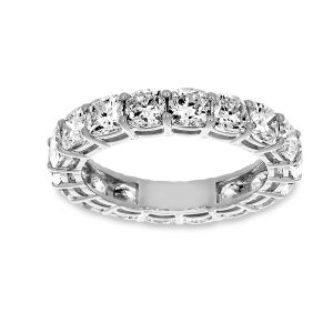 Martin Flyer Cushion Cut Five Carat Diamond Eternity Band