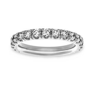 Martin Flyer Classic Micro-Pave Diamond Eternity Band